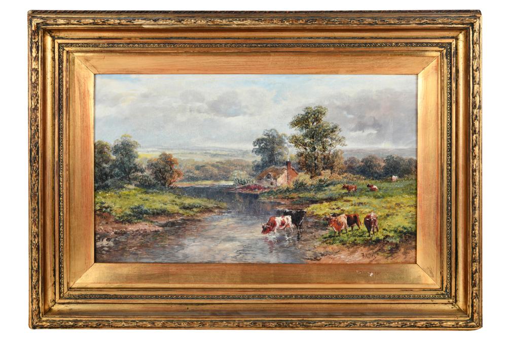 PASTORAL LANDSCAPEoil on canvas