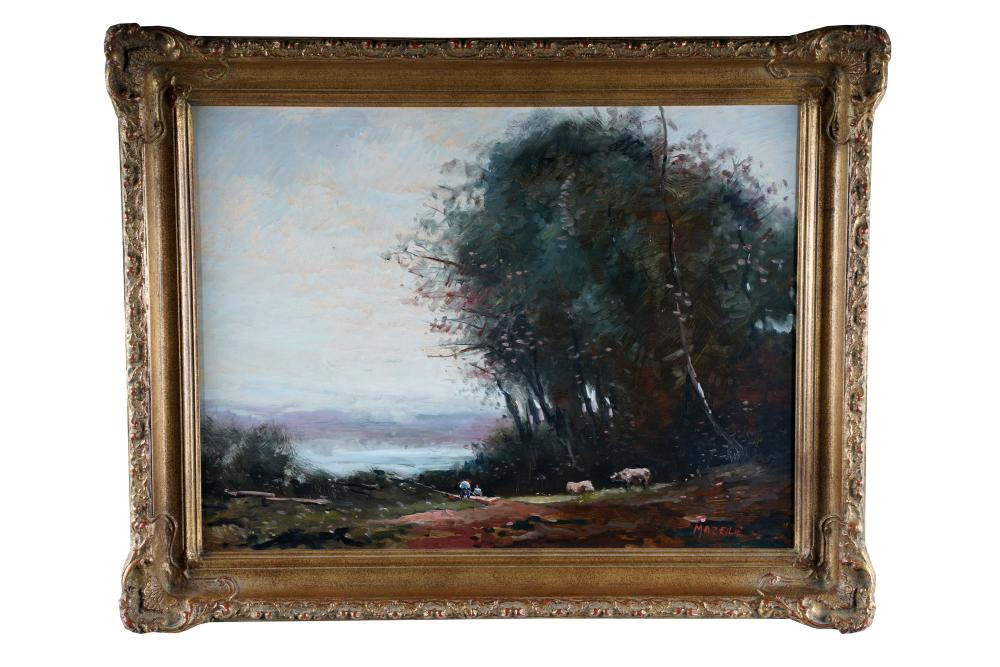 PASTORAL LANDSCAPEoil on panel
