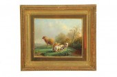PASTORAL SCENE BY BERNARDUS GE
