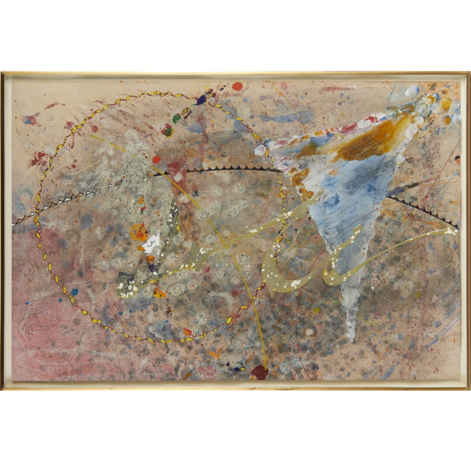 PAT ADAMS, MIXED MEDIA ON PAPER,