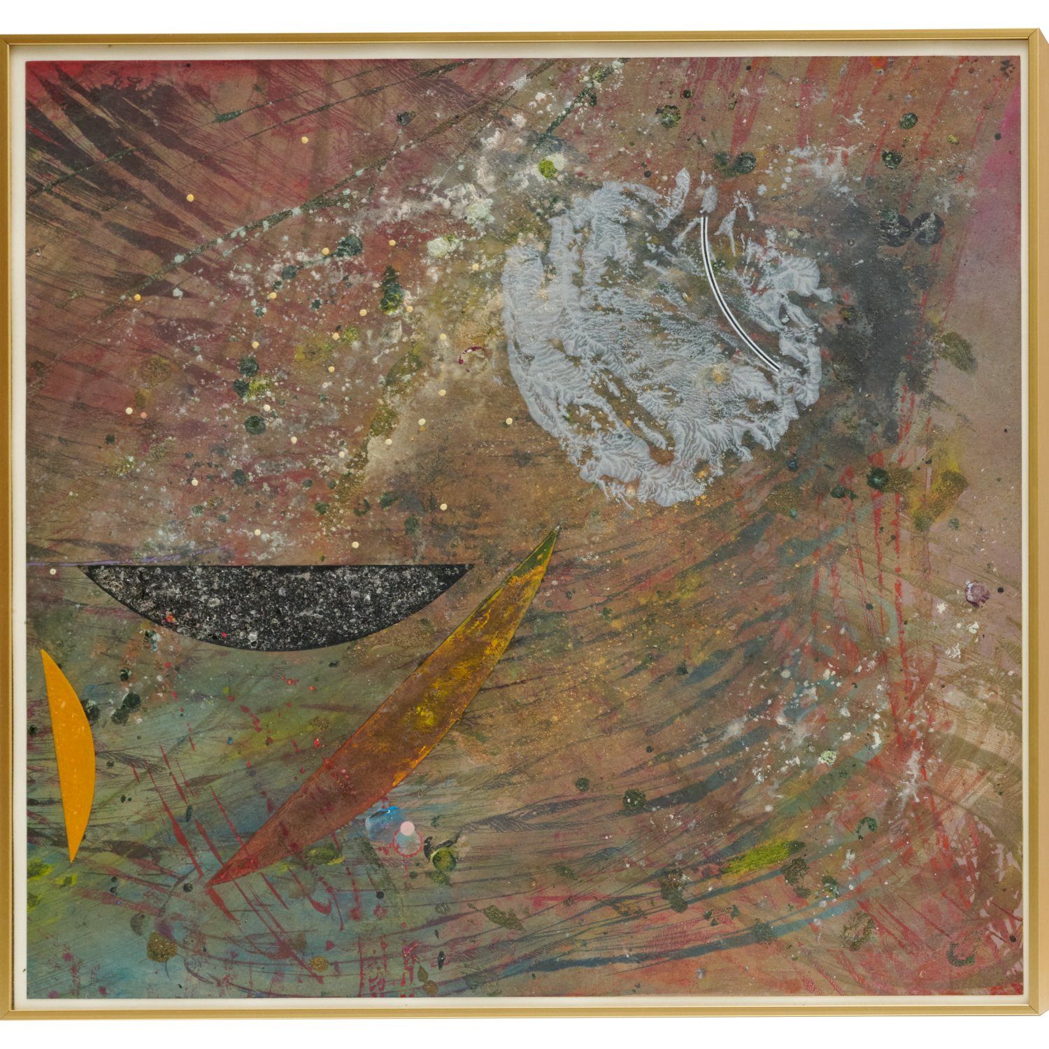 PAT ADAMS, MIXED MEDIA ON PAPER,