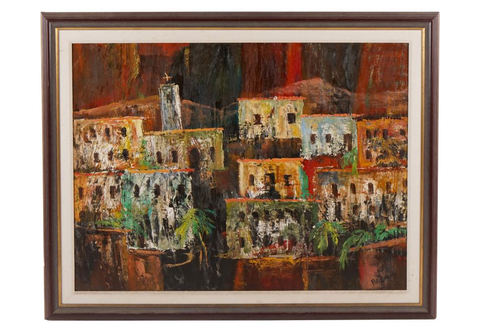 PAT BRADLEY (20TH CENTURY): VILLAGE