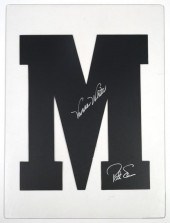 PAT SAJAK & VANNA WHITE SIGNED
