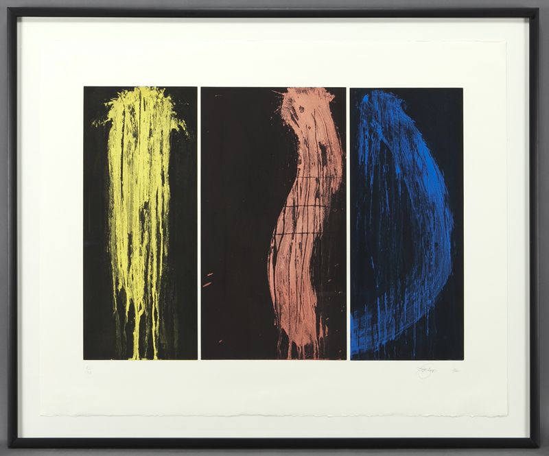 Pat Steir ''4 Rivers'' color soap
