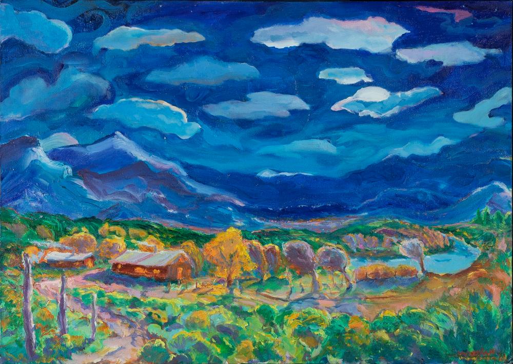 PAT WOODALL, MOON OVER NEW