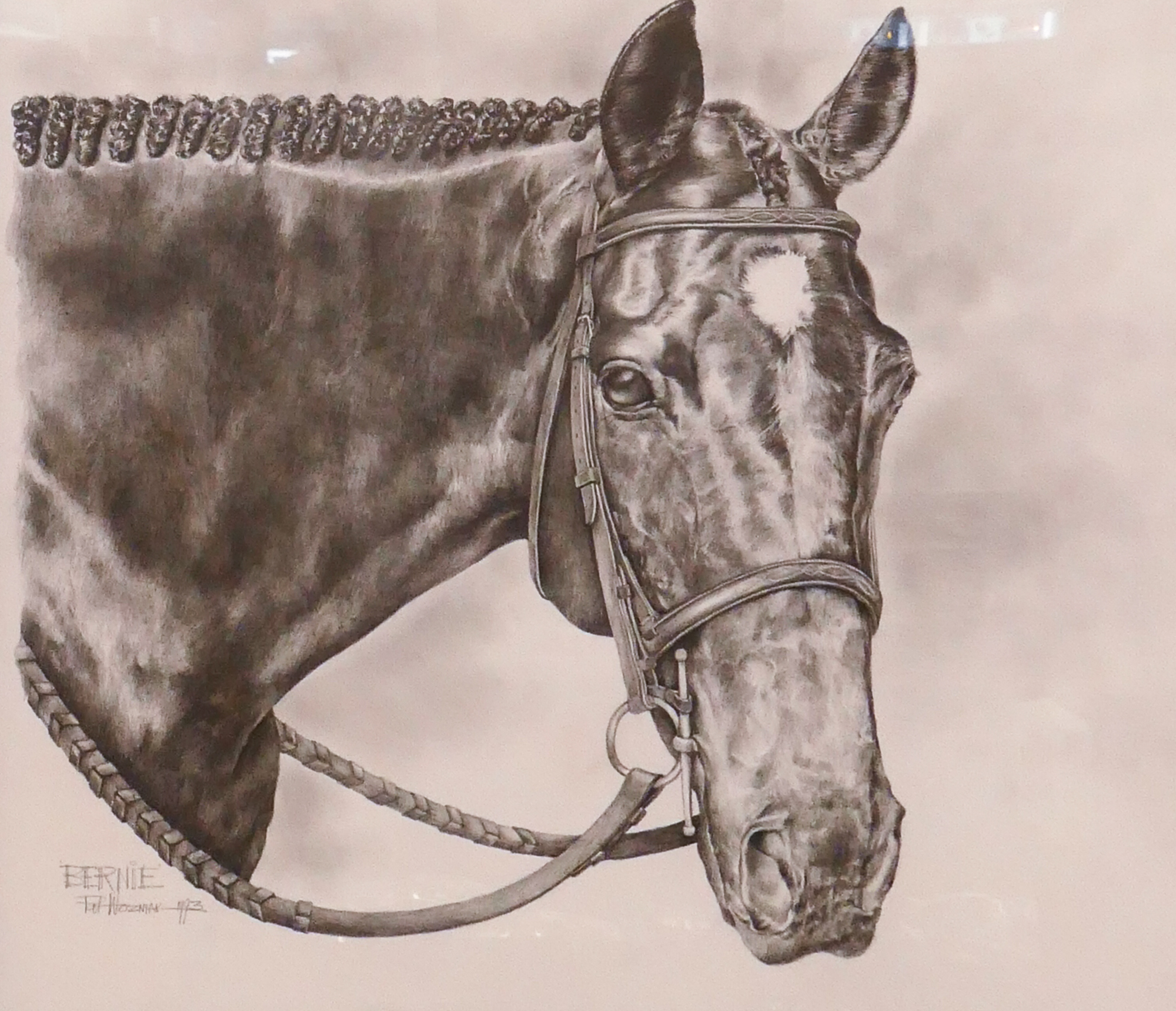 Pat Wozniak 'Bernie' Horse Original