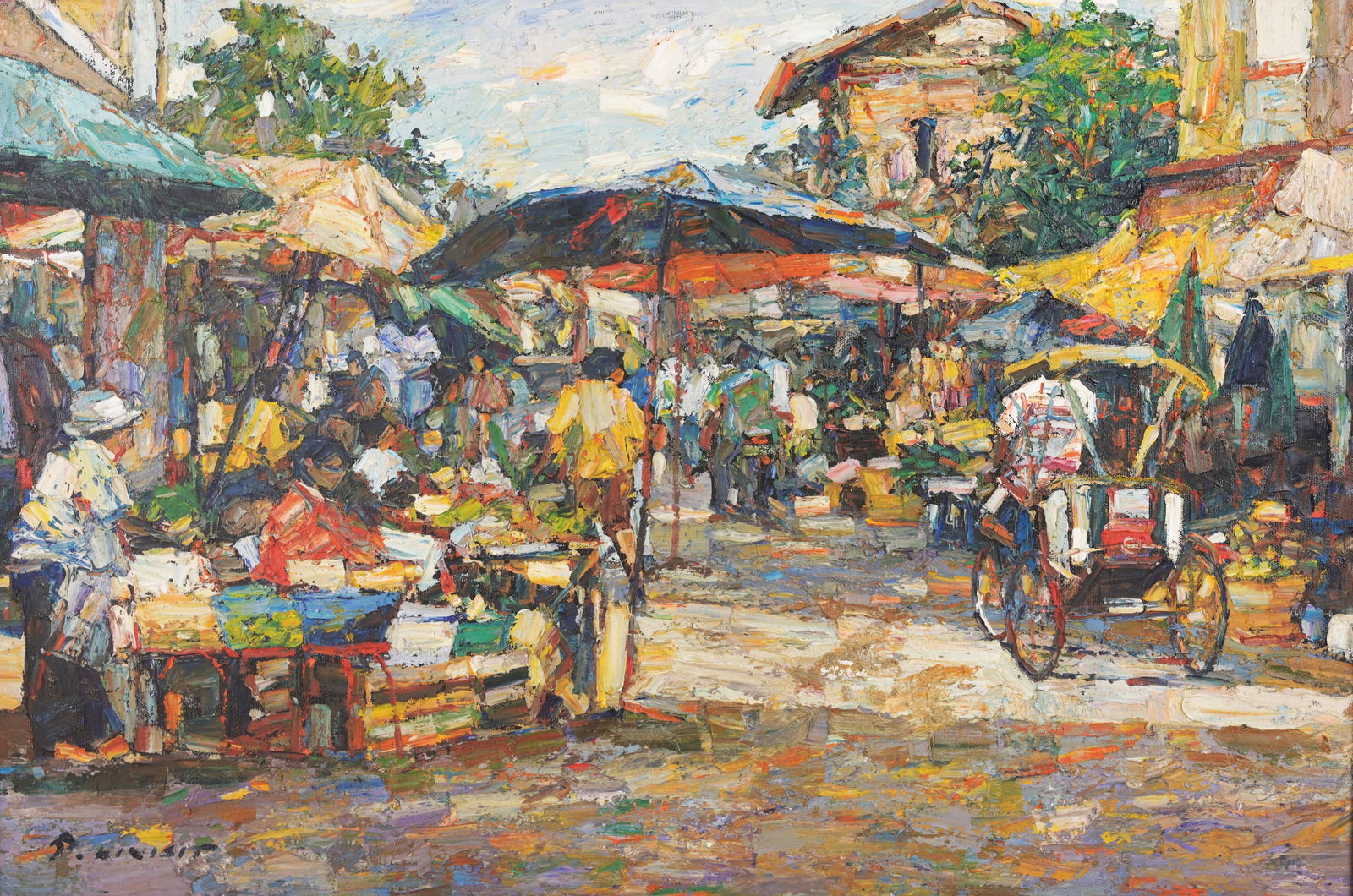 PATAMARES LIVISIT (20TH C.) "BUSY