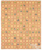 PATCHWORK ALPHABET QUILT<br>Pa