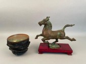 PATE DE VERRE CUP AND BRONZE R