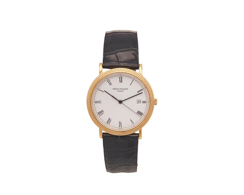 PATEK PHILIPPE 18K GOLD CALATRAVA