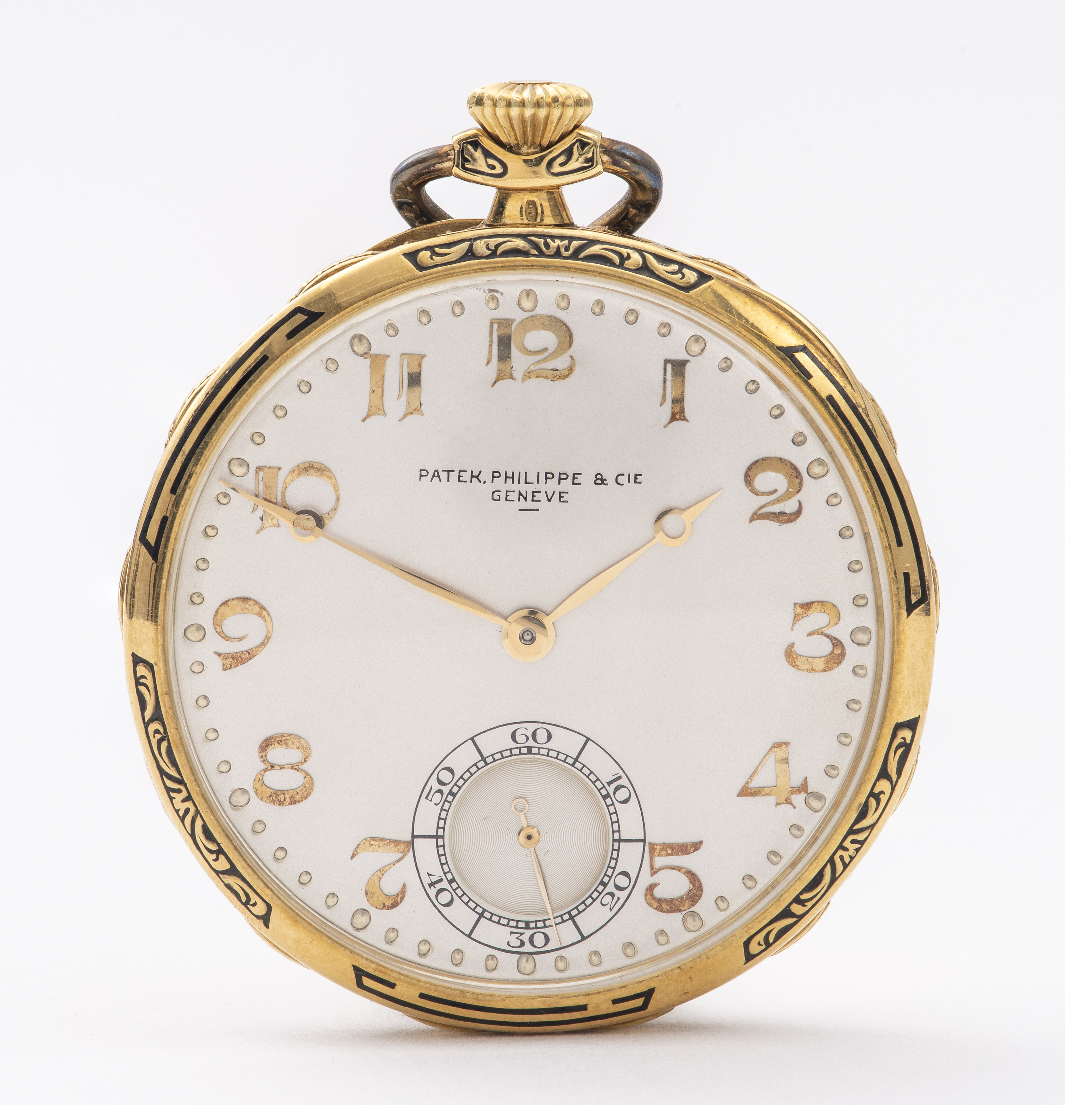 PATEK PHILIPPE 18K GOLD OPEN FACE