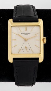 PATEK PHILIPPE 18K GOLD SQUARE