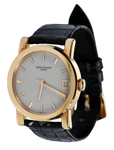 PATEK PHILIPPE 18KT. MEN'S DATE