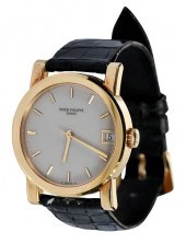 PATEK PHILIPPE 18KT. MEN'S DAT