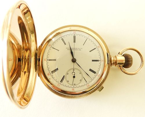 PATEK PHILIPPE FOR SHREVE 14K