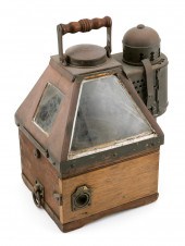 PATENT BRASS BINNACLE COMPASS