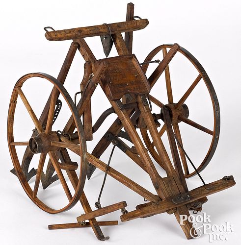 PATENT MODEL FOR A SULKY