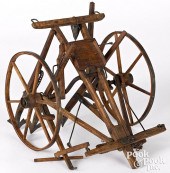 PATENT MODEL FOR A SULKY CULTI