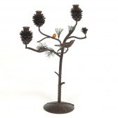 PATINATED AND COLD PAINTED MET