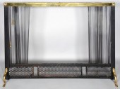 PATINATED BLACK AND BRASS META