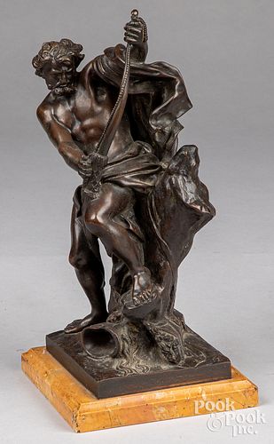 PATINATED BRONZE AFTER JACQUES