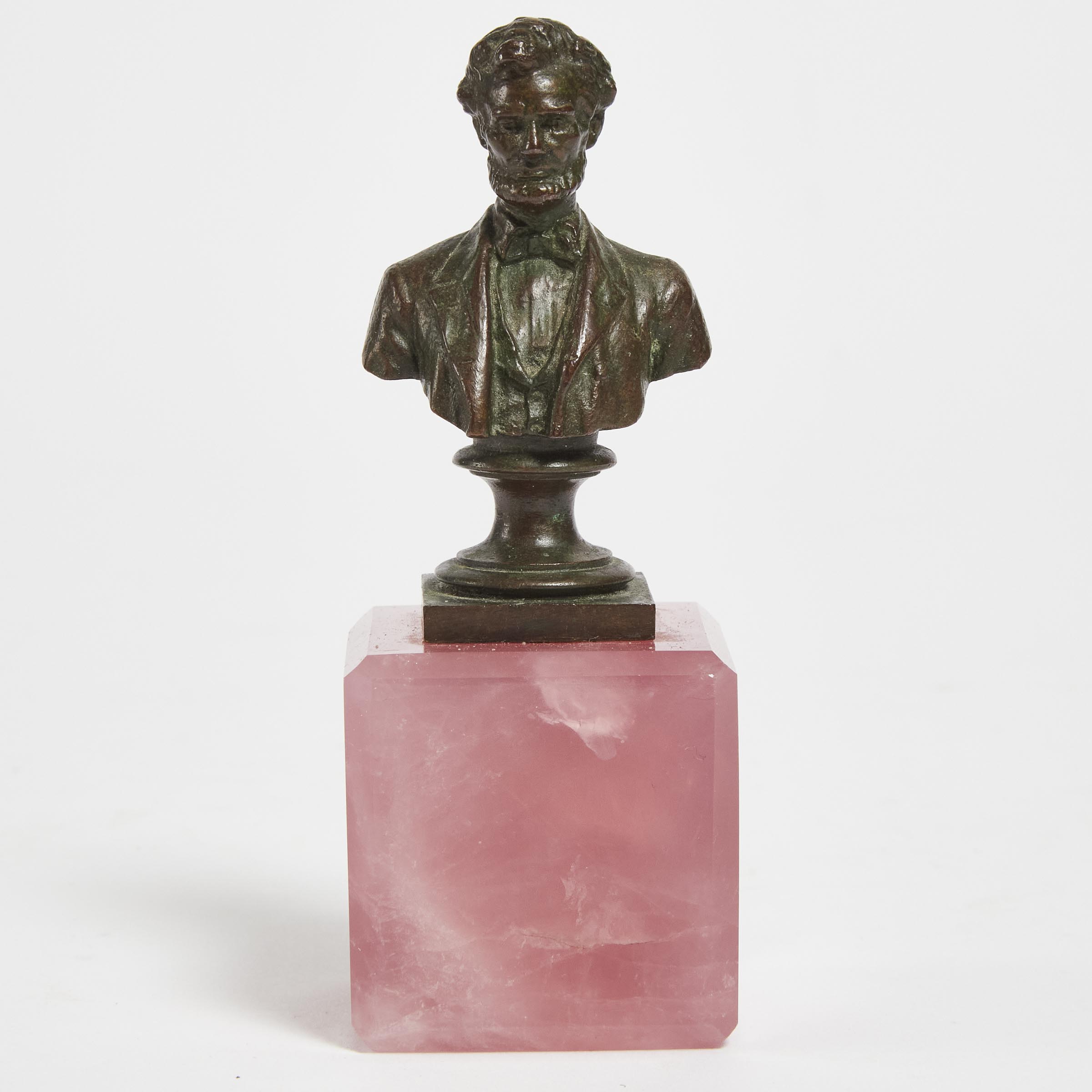 Patinated Bronze Bust of Abraham
