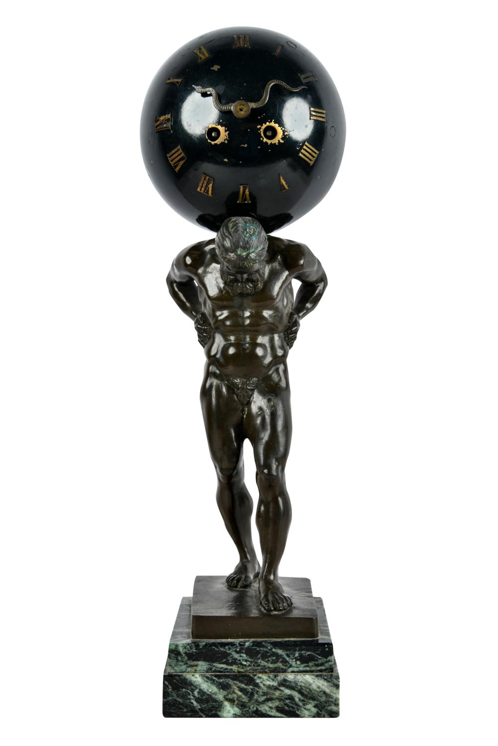 PATINATED BRONZE FIGURAL