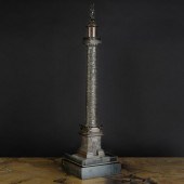 PATINATED BRONZE MODEL OF THE