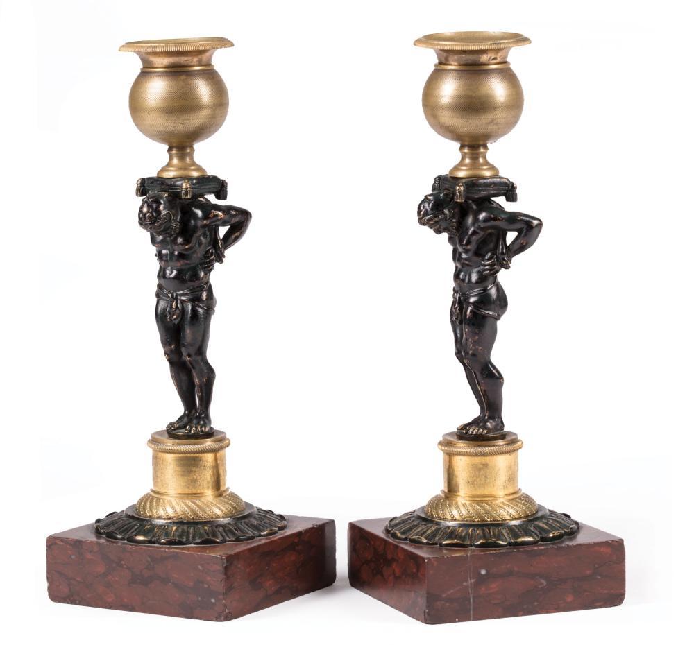 PATINATED BRONZE ROSSO ANTICO