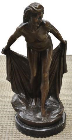 PATINATED BRONZE SCULPTURE AFTER