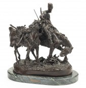 PATINATED BRONZE ZAPOROZHSKY K