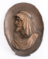 PATINATED COPPER ELECTROTYPE O