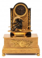 PATINATED GILT PATINATED BRONZ