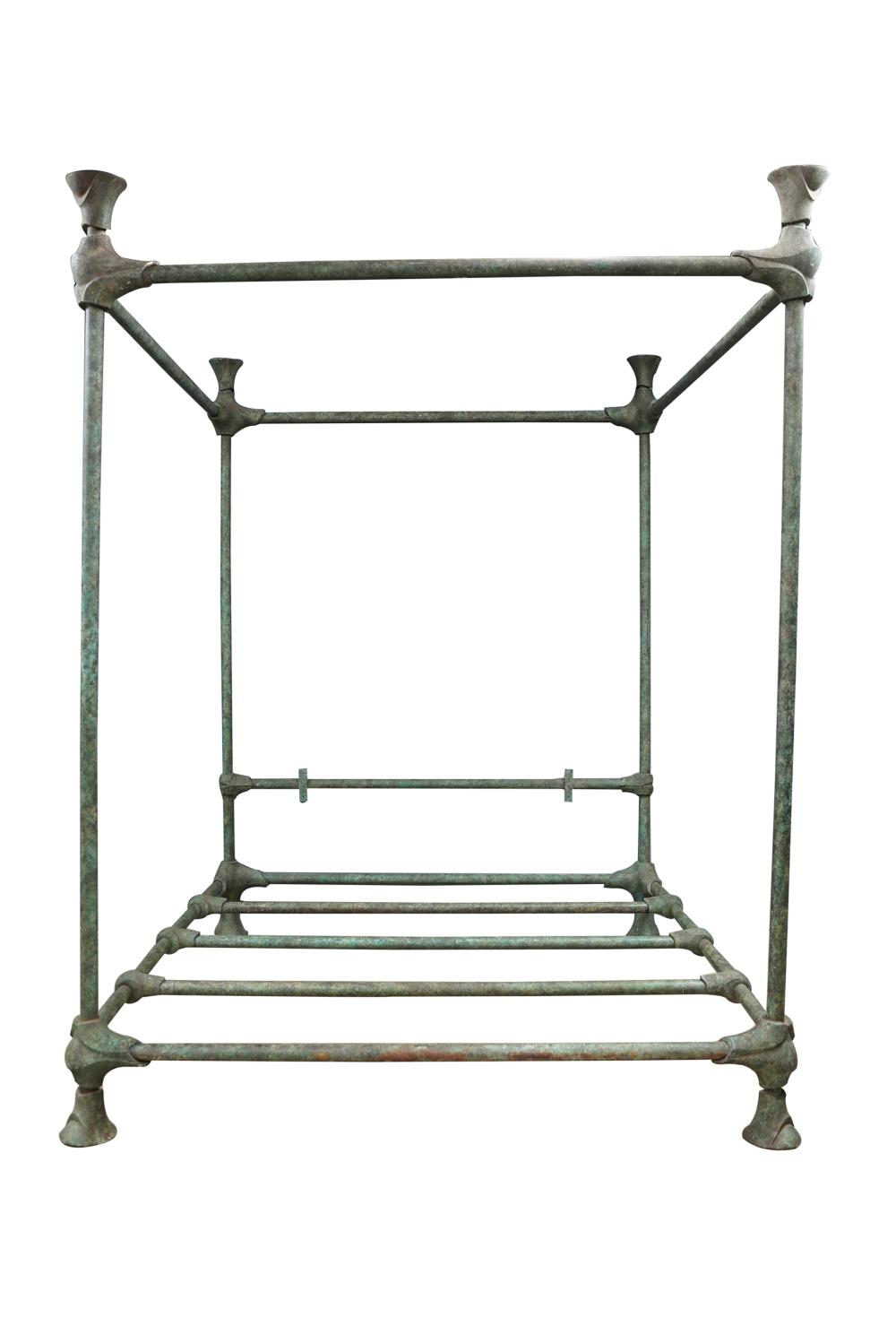 PATINATED IRON FOUR POSTER