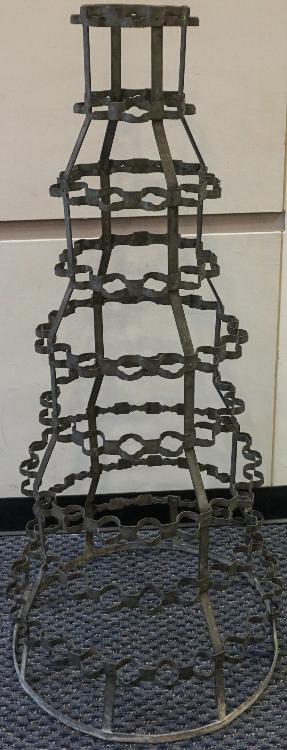 PATINATED IRON VOTIVE