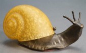 PATINATED METAL AND GLASS 'SNA