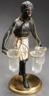 PATINATED METAL 'BLACKAMOOR' F
