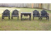 PATINATED METAL "FOUR SEASONS"