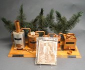 PATINATED METAL MODEL MOONSHIN