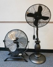 PATINATED METAL OSCILLATING FA