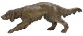 PATINATED METAL SCULPTURE SETT