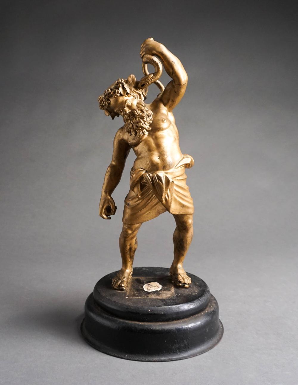 PATINATED METAL STATUE OF LAOCOöN