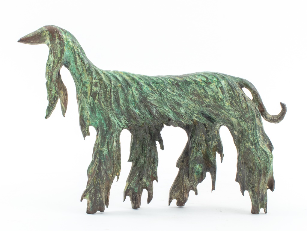 PATINATED VERDIGRIS BRONZE