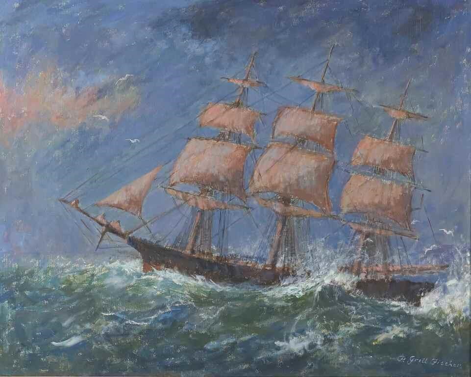 PATRICIA GROLL FISCHER OIL ON