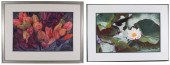 PATRICIA MILLER TWO PASTELS ON