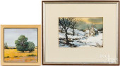 PATRICIA TOMES, OIL LANDSCAPE,