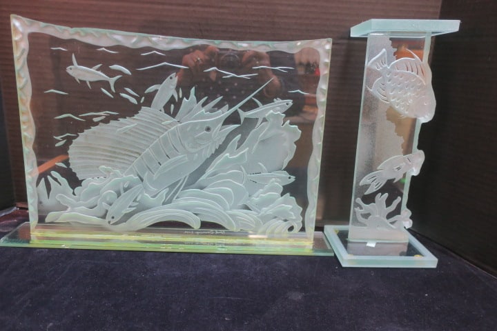PATRICK DOWNING GLASS MARLIN