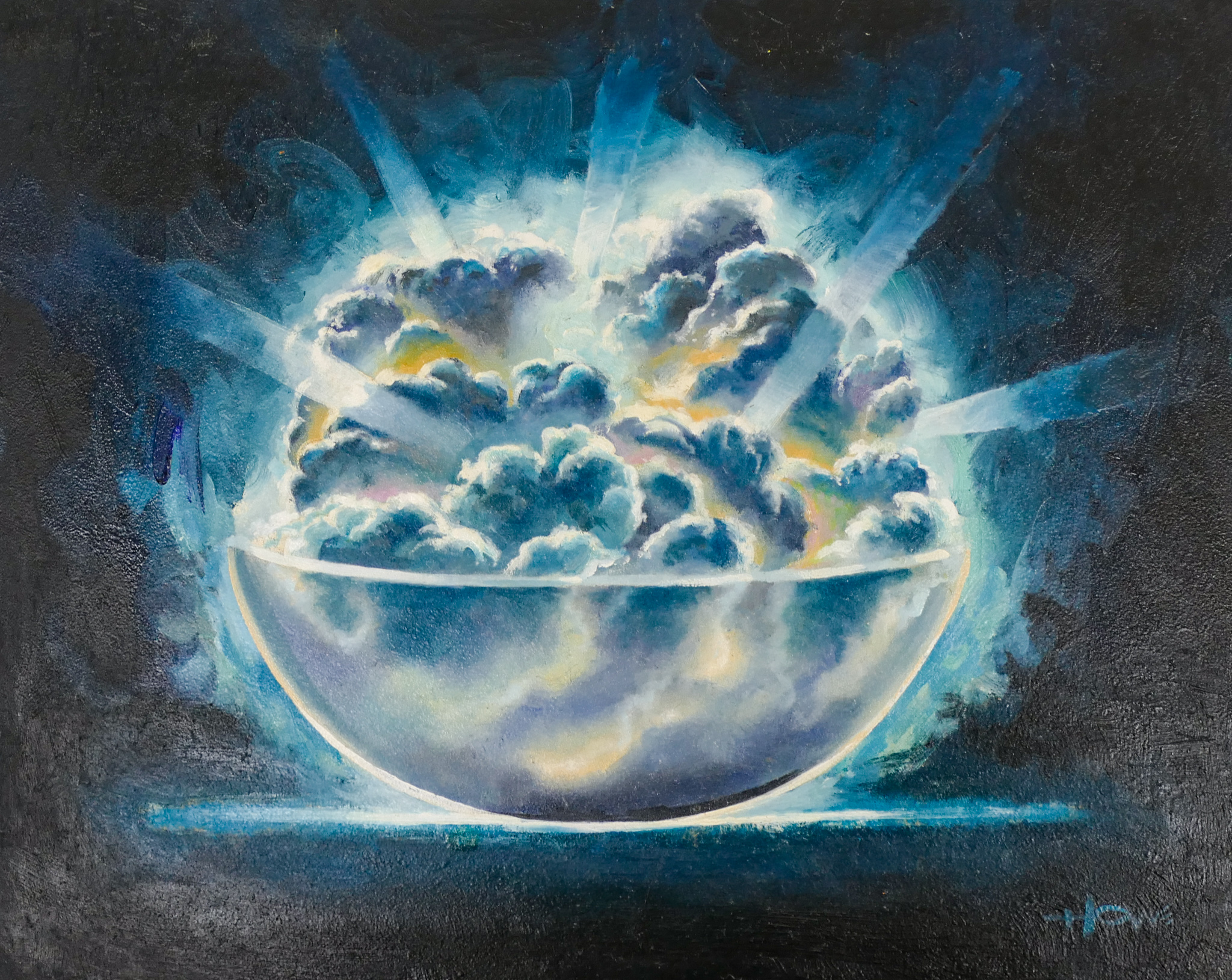 Patrick Howe (b.1951) ''Bowl of Sun