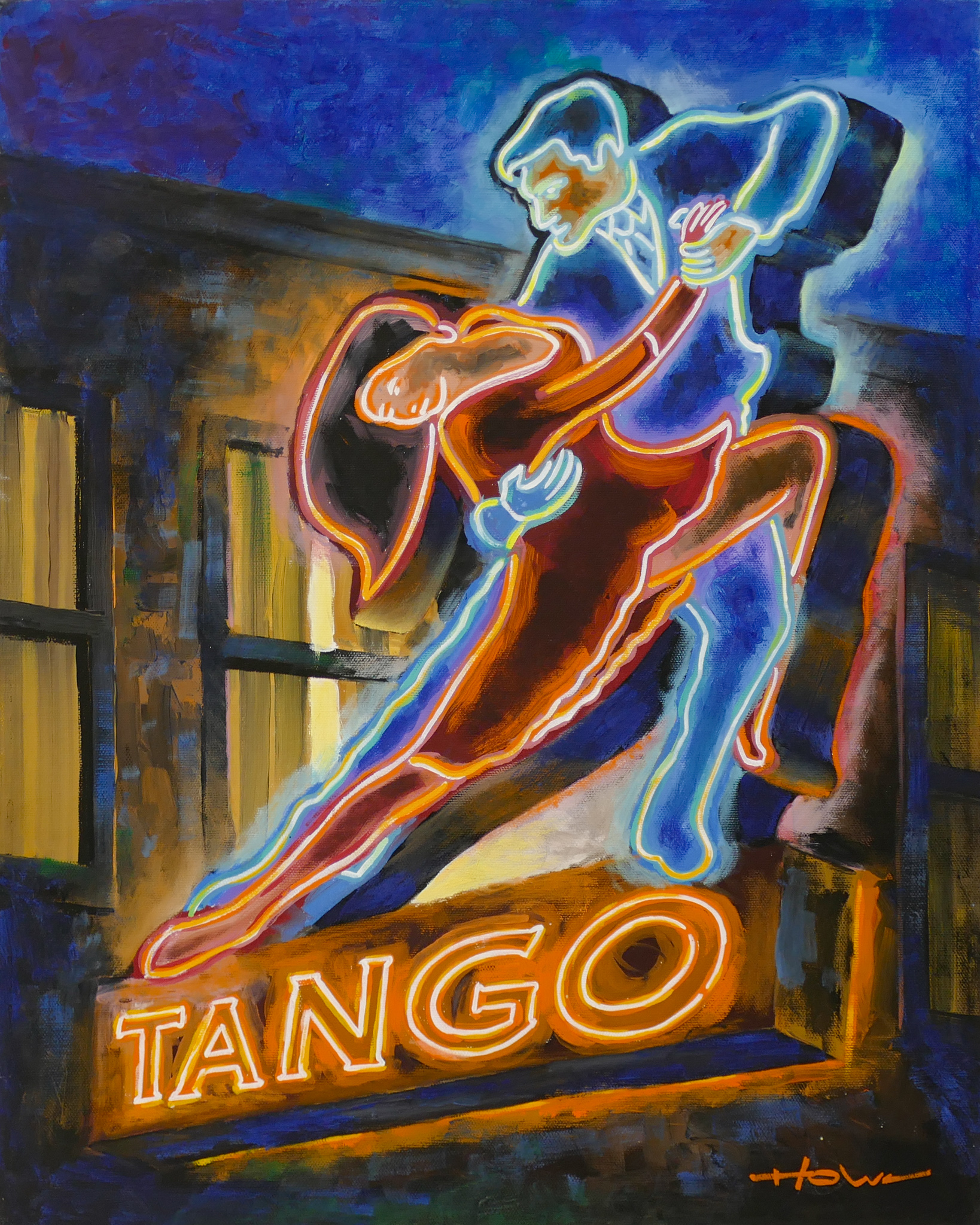 Patrick Howe (b.1951) ''Tango'' Oil