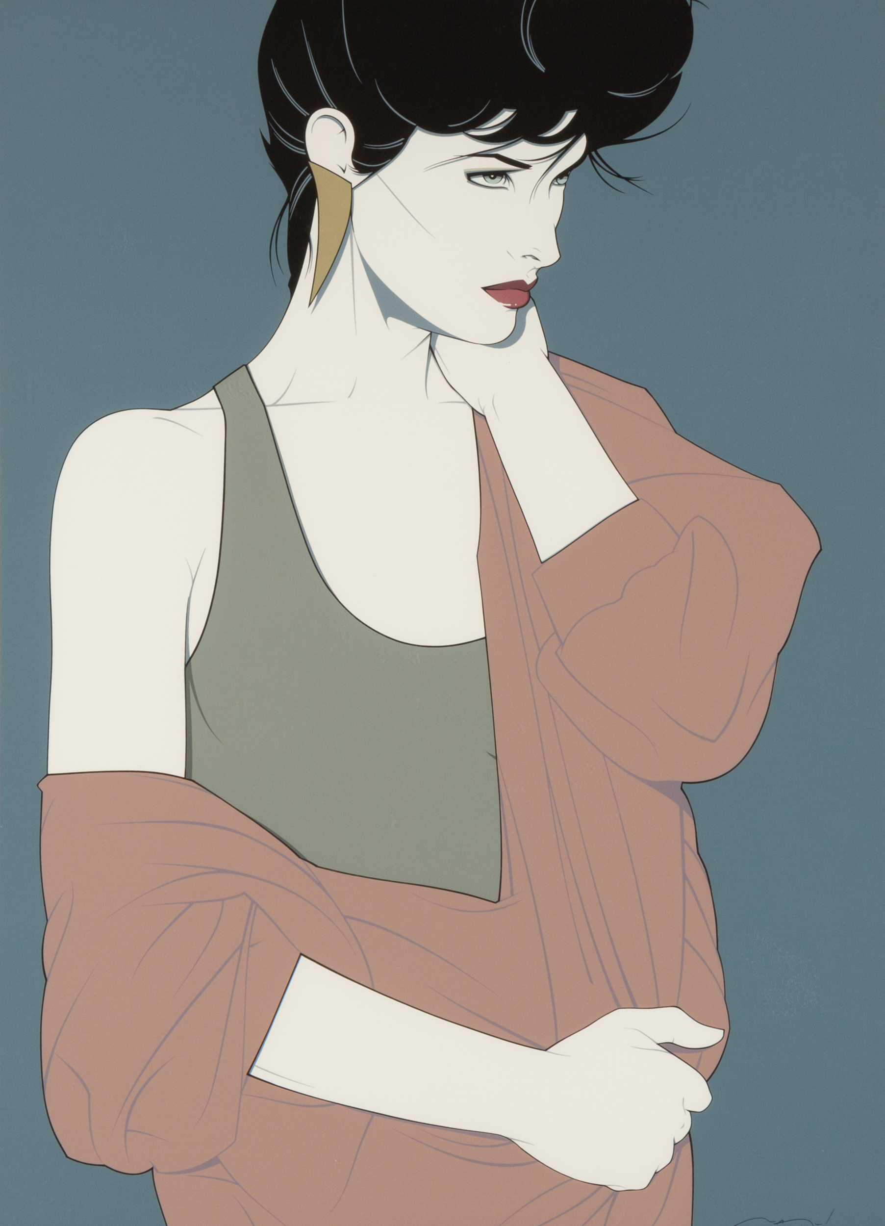PATRICK NAGEL (AMERICAN, 1945-1984)